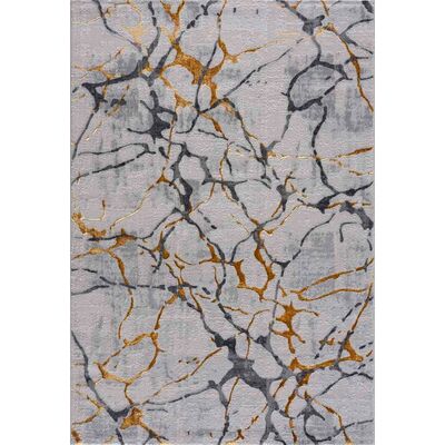 Dywan gold szary 80 x 150 cm 0327