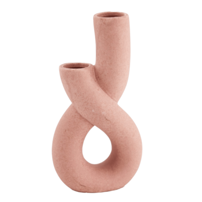 Wazon porcelanowy róż 5,8 x 10,8 x 21,8 cm