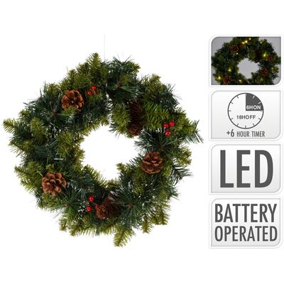 Wieniec 40 cm 15 LED