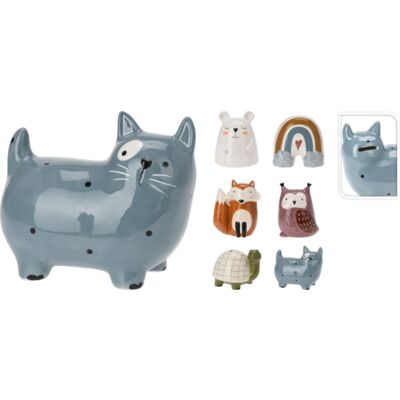 Skarbonka mix wzorów 13,5 cm 1 szt.