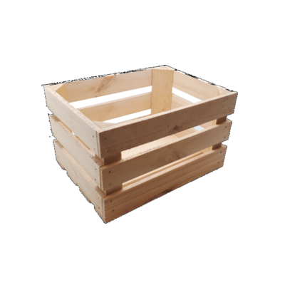 Skrzynka drewniana natura M 40 x 30  x 21 cm