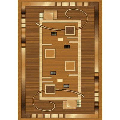 Dywan RUBIK 50 x 70 cm stare złoto