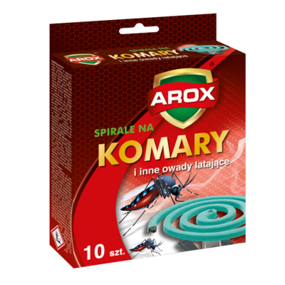 Spirale owadobójcze standard 10 sztuk Arox
