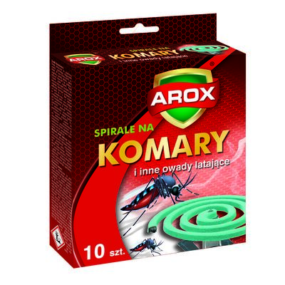 Spirale owadobójcze standard 10 sztuk Arox