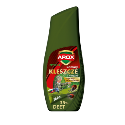 Płyn deet max na komary, kleszcze 100 ml Arox