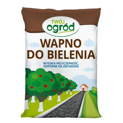 Wapno do bielenia drzew i krzewów 1 kg Twój Ogród