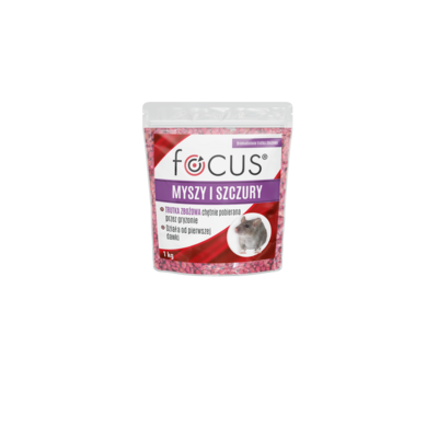 Focus trutka zbożowa zwalcza myszy i szczury 1 kg