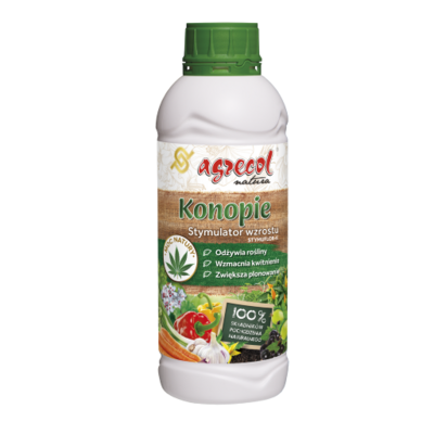Konopie Stymuflor-k stymulator wzrostu roślin 1 l Agrecol