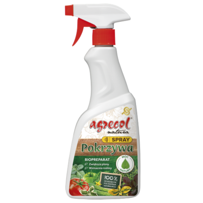Pokrzywa Spray stymulator wzrostu roślin 500 ml Agrecol