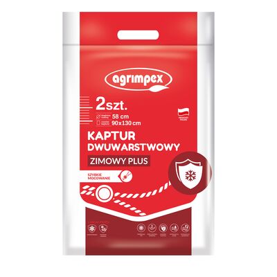 Kaptur ochronny dwuwarstwowy plus 90 x 130 cm 2 sztuki