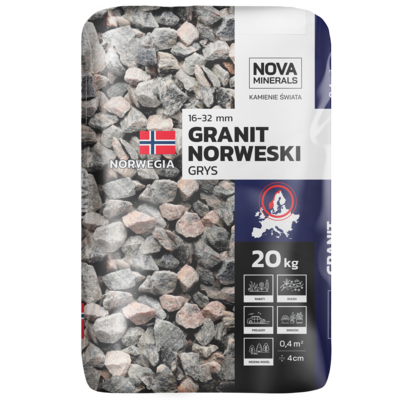 Grys granitowy Norweski 16-32 mm 20 kg
