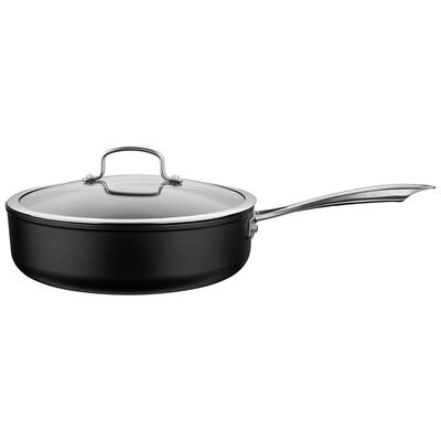 Patelnia aluminiowa głęboka STIX 28 cm 4 l czarny