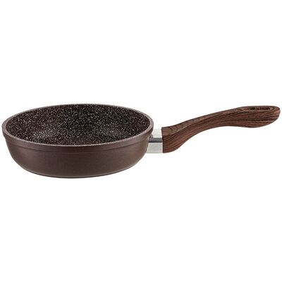 Patelnia aluminiowa MORENO 18 cm brązowy