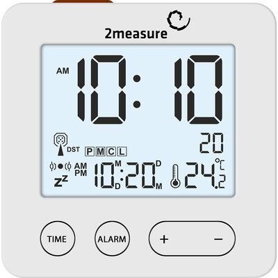 Stacja pogody elektroniczna RCC termometr zegar