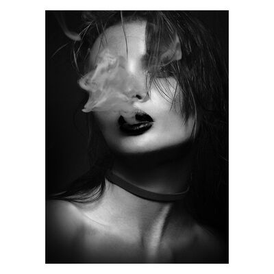 Obraz CANVAS SILVER 70 x 100 ST654 SMOKE