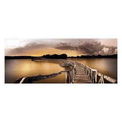 Obraz CANVAS SILVER 60 x 150 ST646 GOLD JETTY