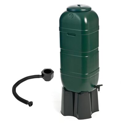 Zbiornik na deszczówkę + kolektor i podstawa 100 l Slim Line