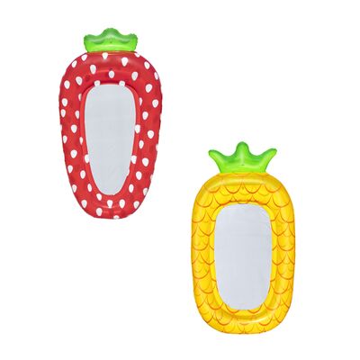 Materac dmuchany z siatką owoc mix