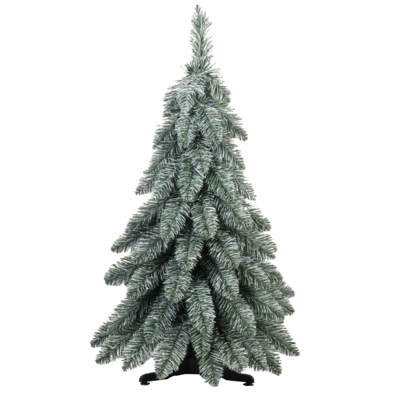 Choinka sztuczna Ola lodowa zielono-biała 70 cm