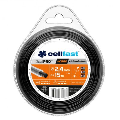 Żyłka tnąca z rdzeniem 2,4 mm x 15 m okrągła Cellfast