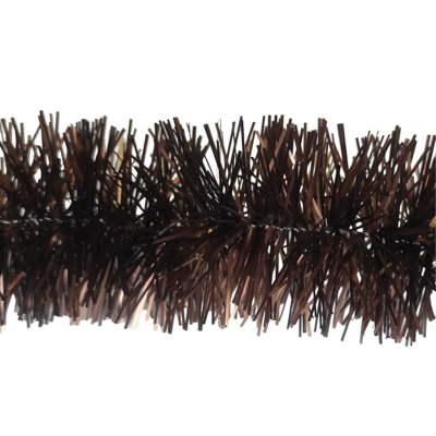Łańcuch choinkowy grubo cięty 200 x 6 cm brązowy