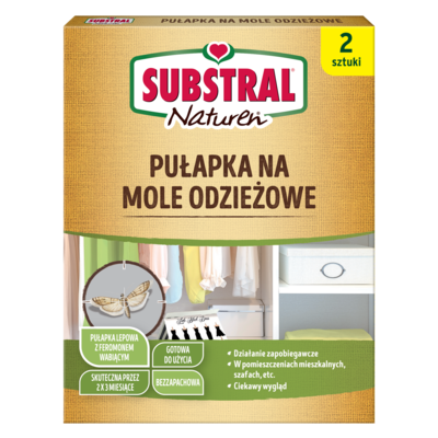 Pułapka na mole odzież 2 sztuki Substral Naturen