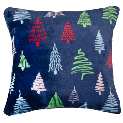 Poszewka WINTER VIBES 40 x 40 cm niebieski