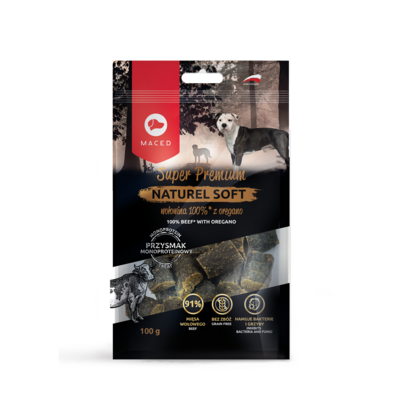 Przysmak Super premium wołowina z oregano Maced
