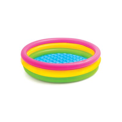 Brodzik z nadmuchiwanym dnem trójkolorowy 147 x 33 cm Intex