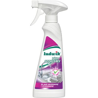 Płyn czyszczący do stali nierdzewnej i chromowanej 250 ml Ludwik