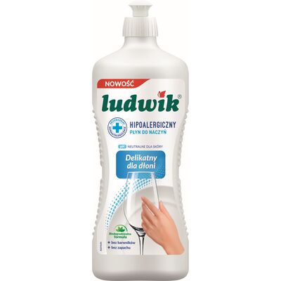Płyn do mycia naczyń hipoalergiczny 900 g Ludwik