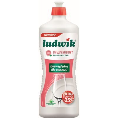 Płyn do mycia naczyń grejpfrutowy 900 g Ludwik