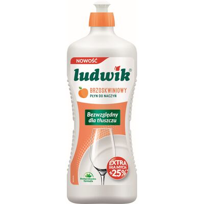 Płyn do mycia naczyń brzoskwiniowy 900 g Ludwik