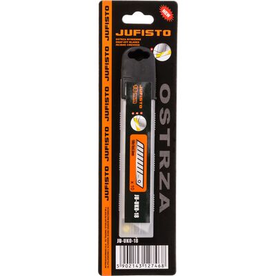 Ostrza łamane 18 mm 10 sztuk Jufisto