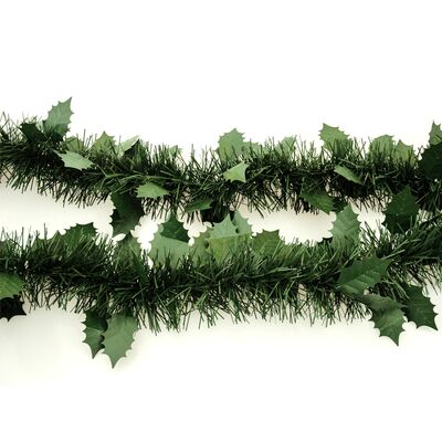 Łańcuch choinkowy 12 cm x 2 m  zielony