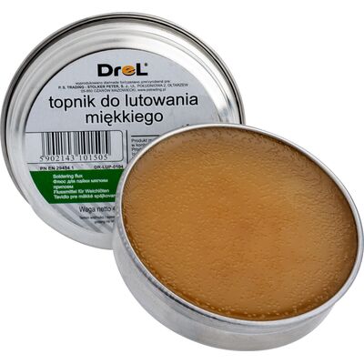 Topnik do lutowania miękkiego, opakowanie 40 g Drel