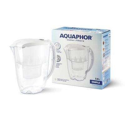 Dzbanek 2,8 l Simple Bez Wkładu Biały Aquaphor