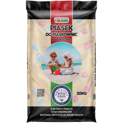 Piasek do piaskownic 20 kg