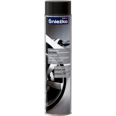 Multispray Lakier Do Samochodów Akrylowy mat 600 ml czrny