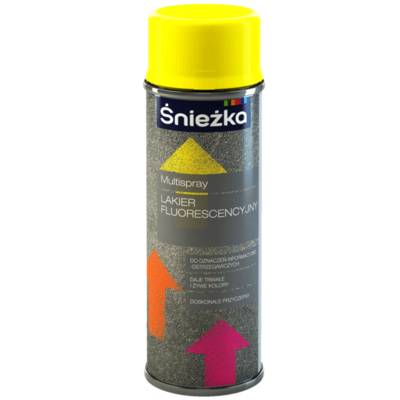 Multispray Lakier Fluorescencyjny 400 ml cytrynowy