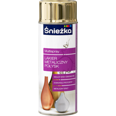 Multispray Lakier Połysk Metaliczny 400 ml złoto