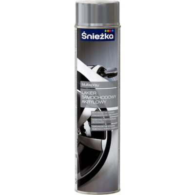 Multispray Lakier Do Samochodów Akrylowy 600 ml srebrny
