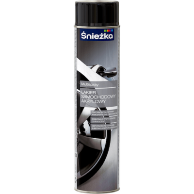 Multispray Lakier Do Samochodów Akrylowy połysk 600 ml czrny