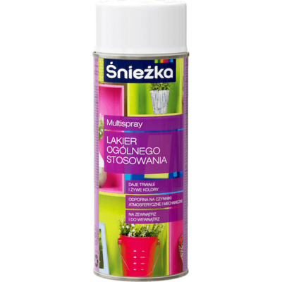 Multispray Lakier Ogólnego Stosowania mat 400 ml biały