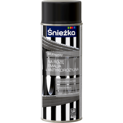Multispray Na Rdzę 400 ml czarny