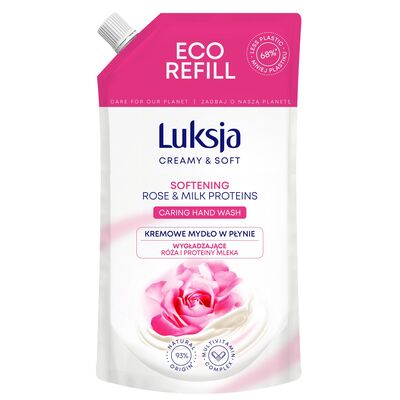 Mydło w płynie  Rose zapas 400 ml Luksja