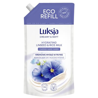 Mydło w płynie Linseed zapas 900 ml Luksja