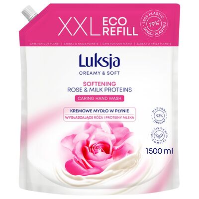 Mydło w płynie Rose zapas 1500 ml  Luksja