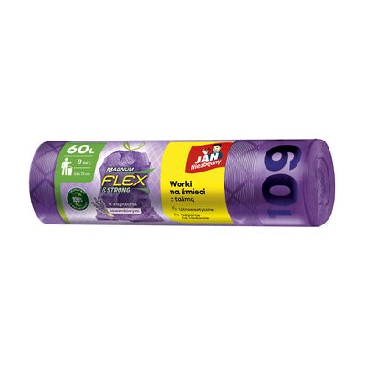 Worki LD Magnum Flex Lawenda 60 l 8 sztuk Jan Niezbędny
