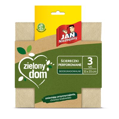 Ścierka bambusowa Zielony Dom 3 sztuki Jan Niezbędny